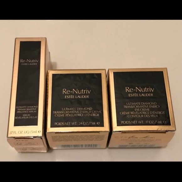 Estee Lauder Other - Estee Lauder Re-Nutriv Ultimate Diamond (Travel Size) Skincare 3 Piece Set